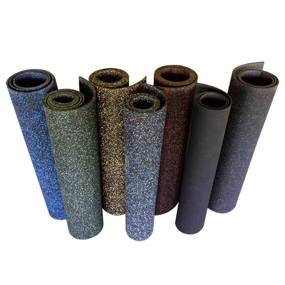 Rubber-Cal Elephant Bark Green Dot 3/16 in. T x 48 in. W x 300 in. L ...