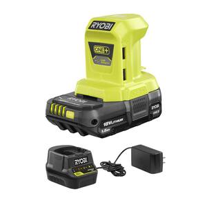 ONE+ 18V Cordless Portable Power Source Kit with 1.5 Ah Battery and Charger