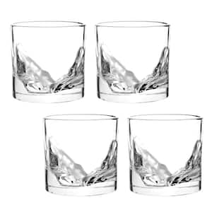 Grand Canyon Crystal 10 oz. Bourbon Whiskey Glasses (Set of 4)
