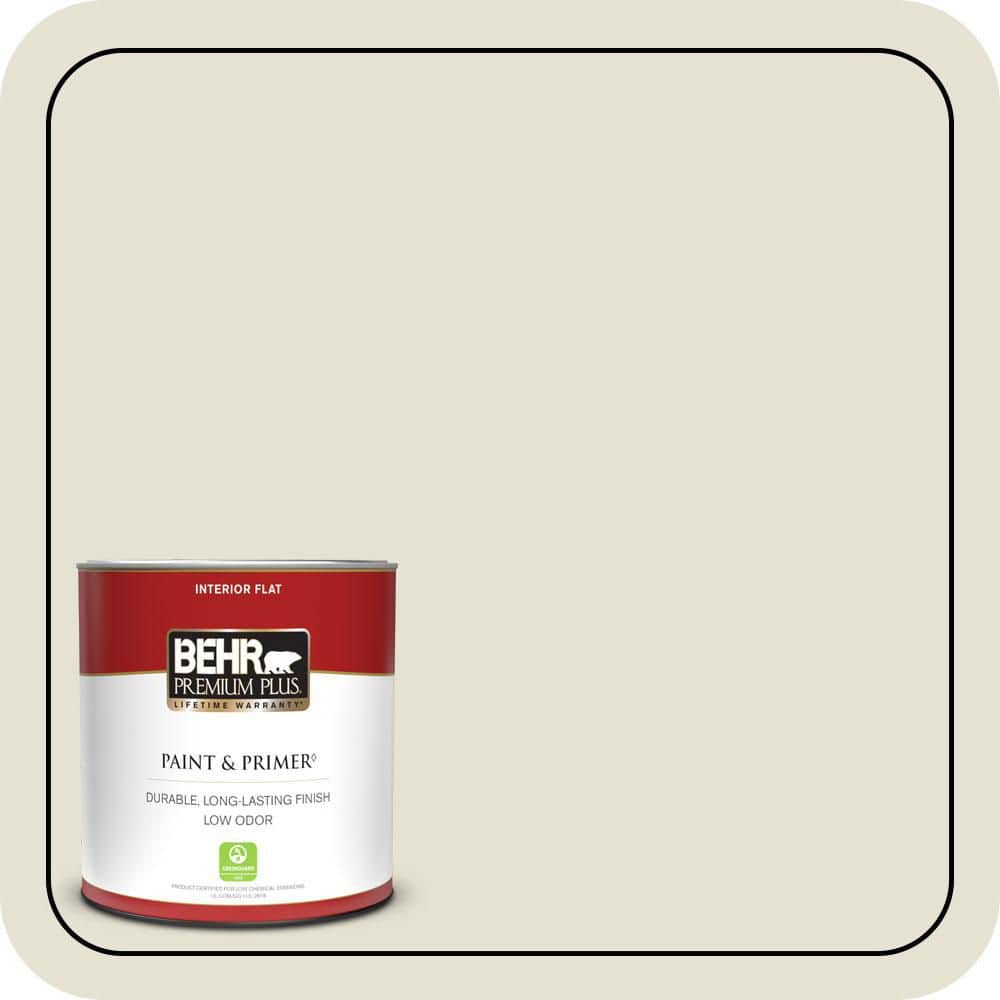 1 qt. #73 Off White Flat Low Odor Interior Paint & Primer price history on PriceWatchPro