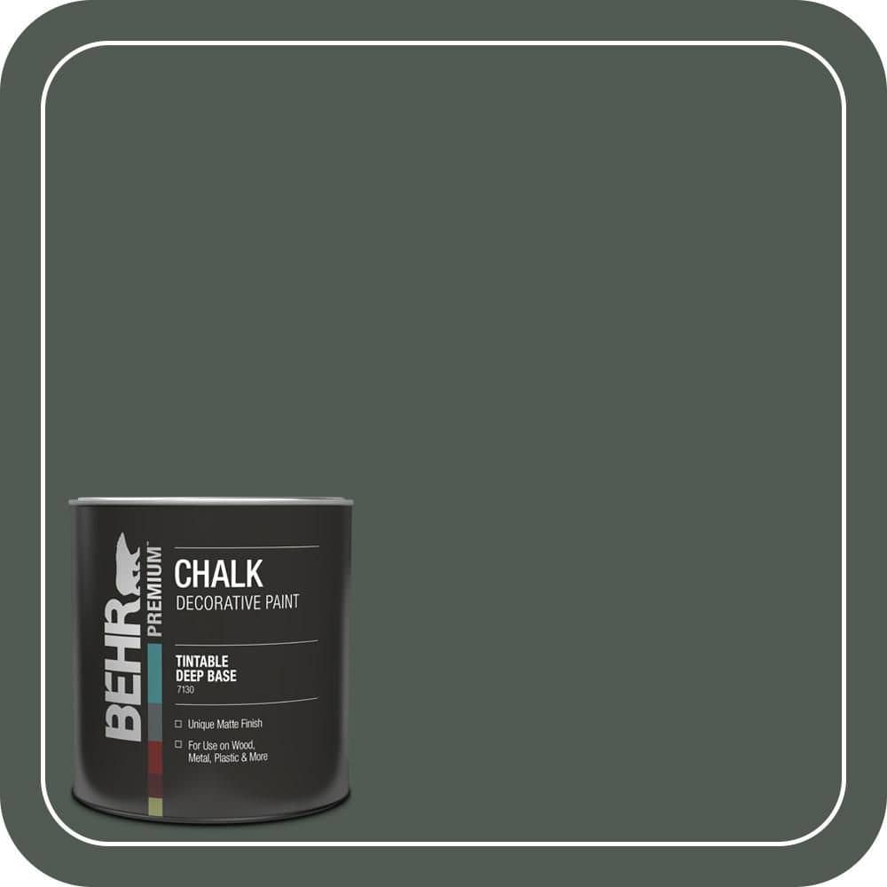 BEHR 1 qt. #N420-7 Alpine Trail Interior Chalk Finish Paint 713004