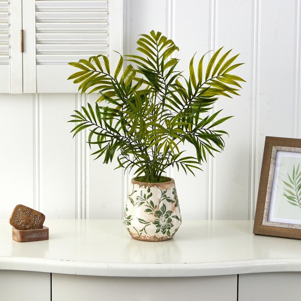 1.5 ft. Artificial Palm Tree in Vase for Indoor/Outdoor price history on PriceWatchPro