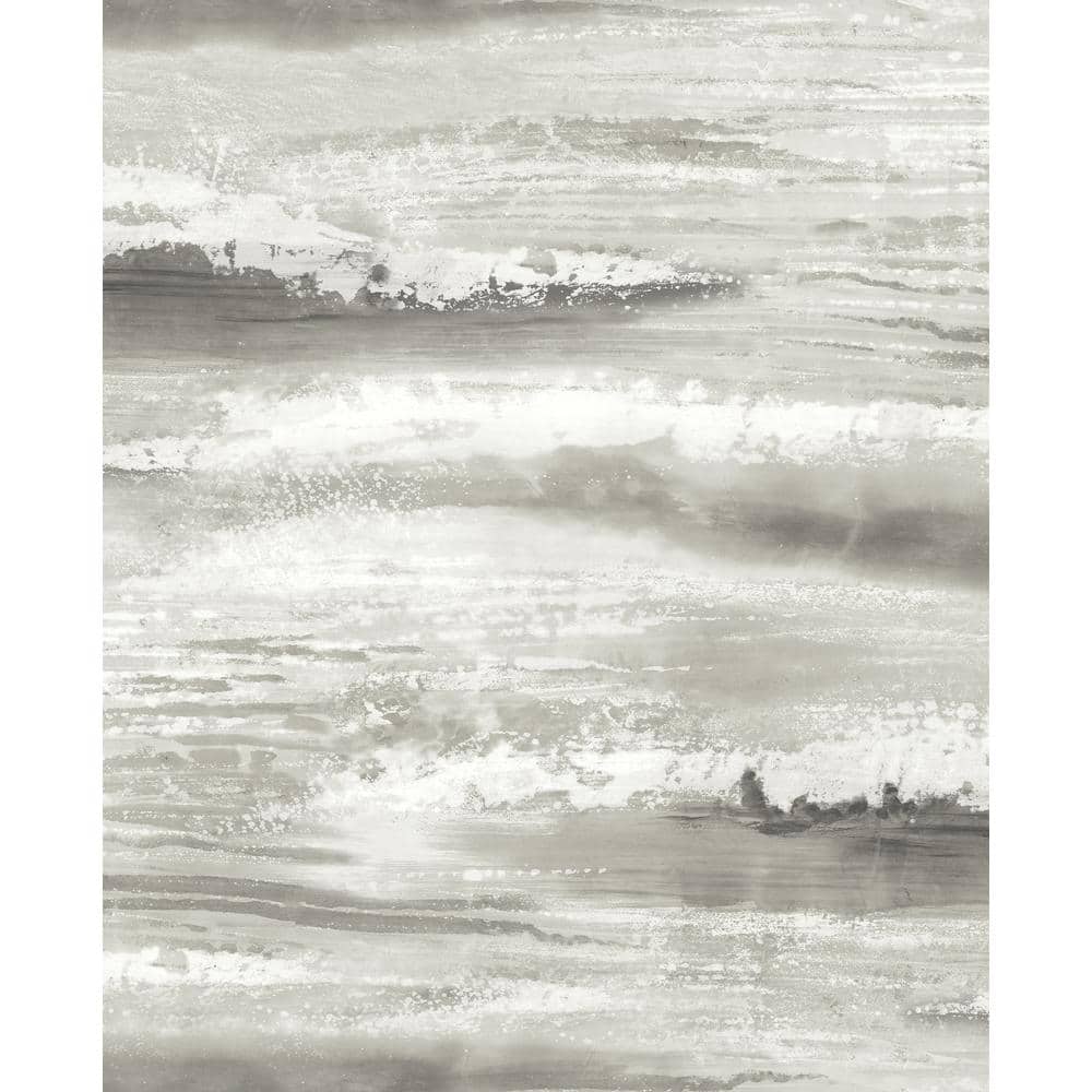 Moseley Waves Grey Paper Strippable Roll (Covers 56 sq. ft.) price history on PriceWatchPro