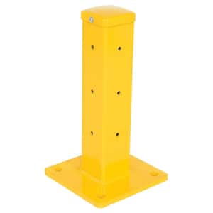 Vestil 24 in. Wide Yellow Steel Structural Rack Guard G8-24 - The Home ...