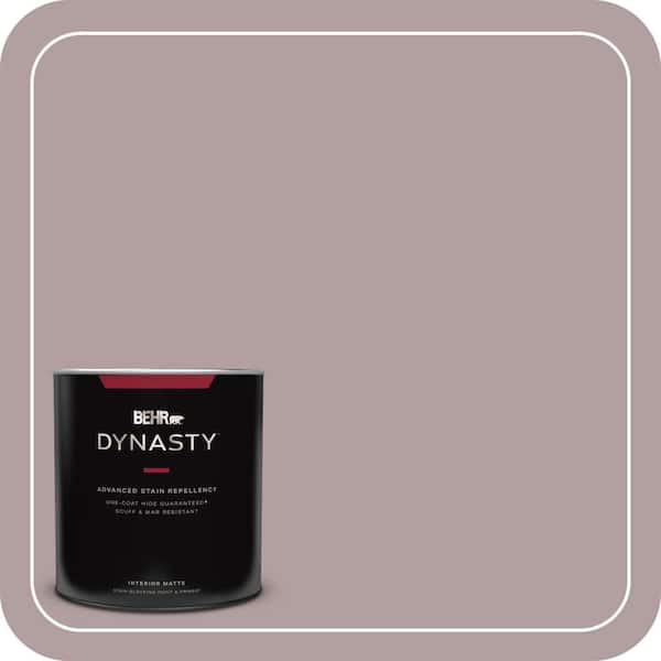 1 qt. Home Decorators Collection #HDC-CT-18 Violet Vista One-Coat Hide Matte Interior Stain-Blocking Paint & Primer