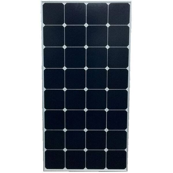 Grape Solar 100-Watt Monocrystalline High Efficiency PV Solar Panel with Black Frame for RV's and Off-Grid Systems-DISCONTINUED