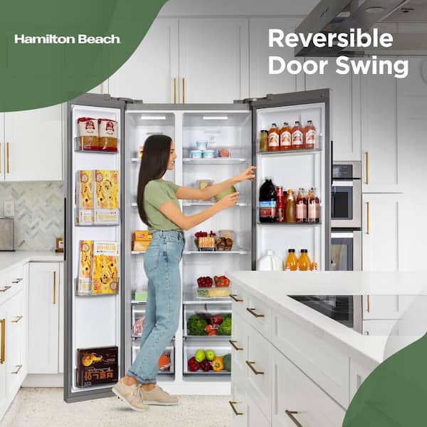 Hamilton Beach 20.6 cu. ft. Countertop Depth Side-by-Side