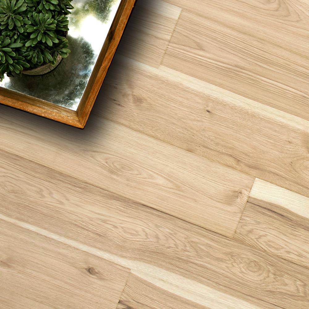 Buy Defense+ 6.14 in. W Antique Linen Hickory Waterproof Laminate Wood Flooring (16.12 sq. ft