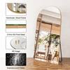 Sxiawe 28x71 Classic Arched Gold Full Length Mirror