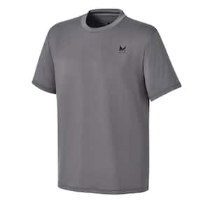 Unisex Short Sleeve Performance Shirt Charcoal-Medium