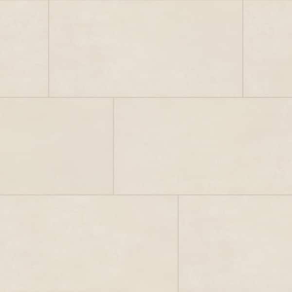 Daltile Cohesion White 12 in. x 24 in. Color Body Porcelain Floor and Wall Tile (458.88 sq. ft./pallet)