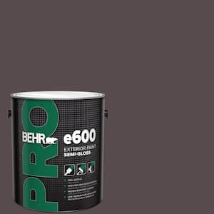 1 gal. #N100-7 Aubergine Semi-Gloss Exterior Paint