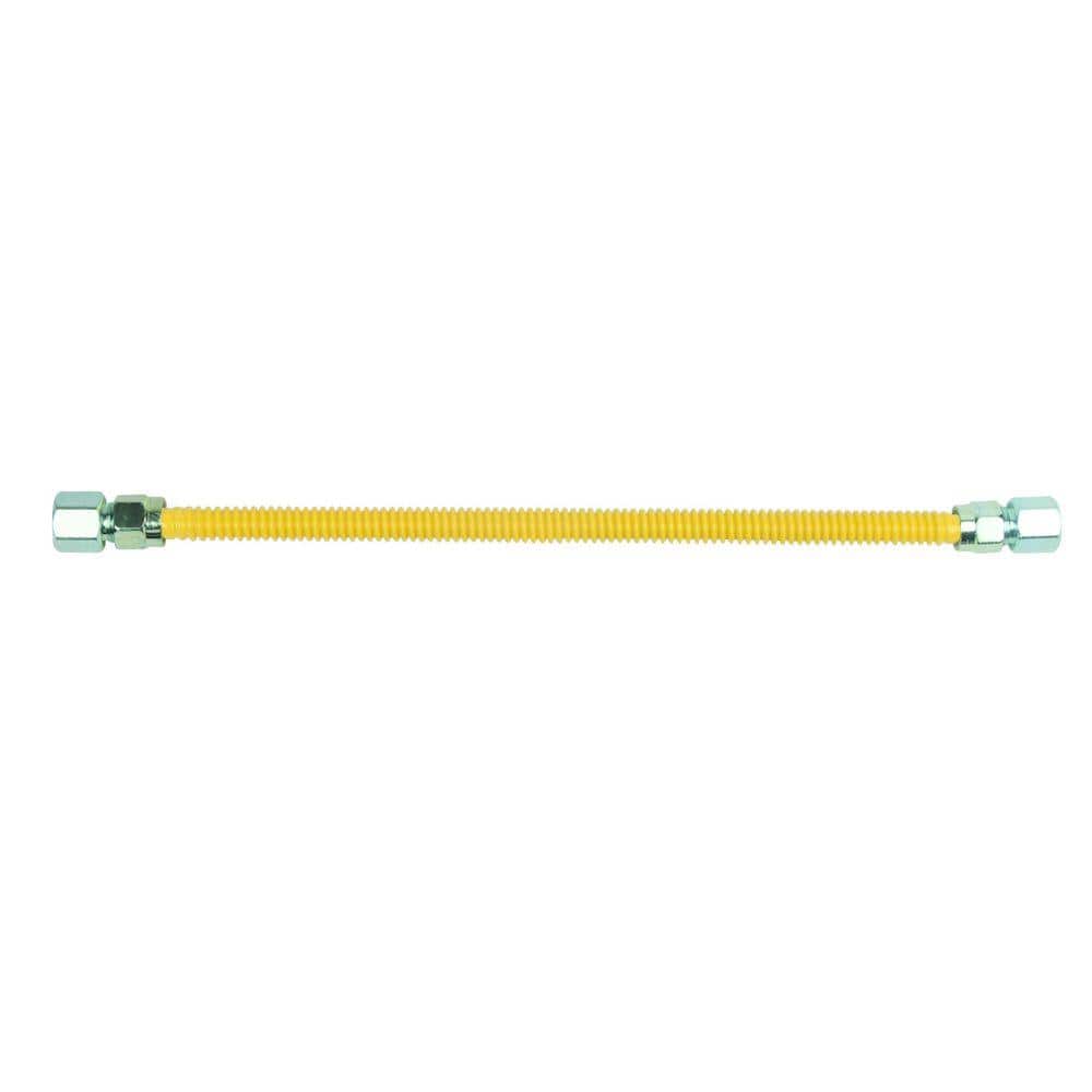ProCoat 1/2 in. FIP x 1/2 in. FIP x 18 in. Stainless Steel Gas Connector 1/2 in. O.D. (93,100 BTU) price history on PriceWatchPro