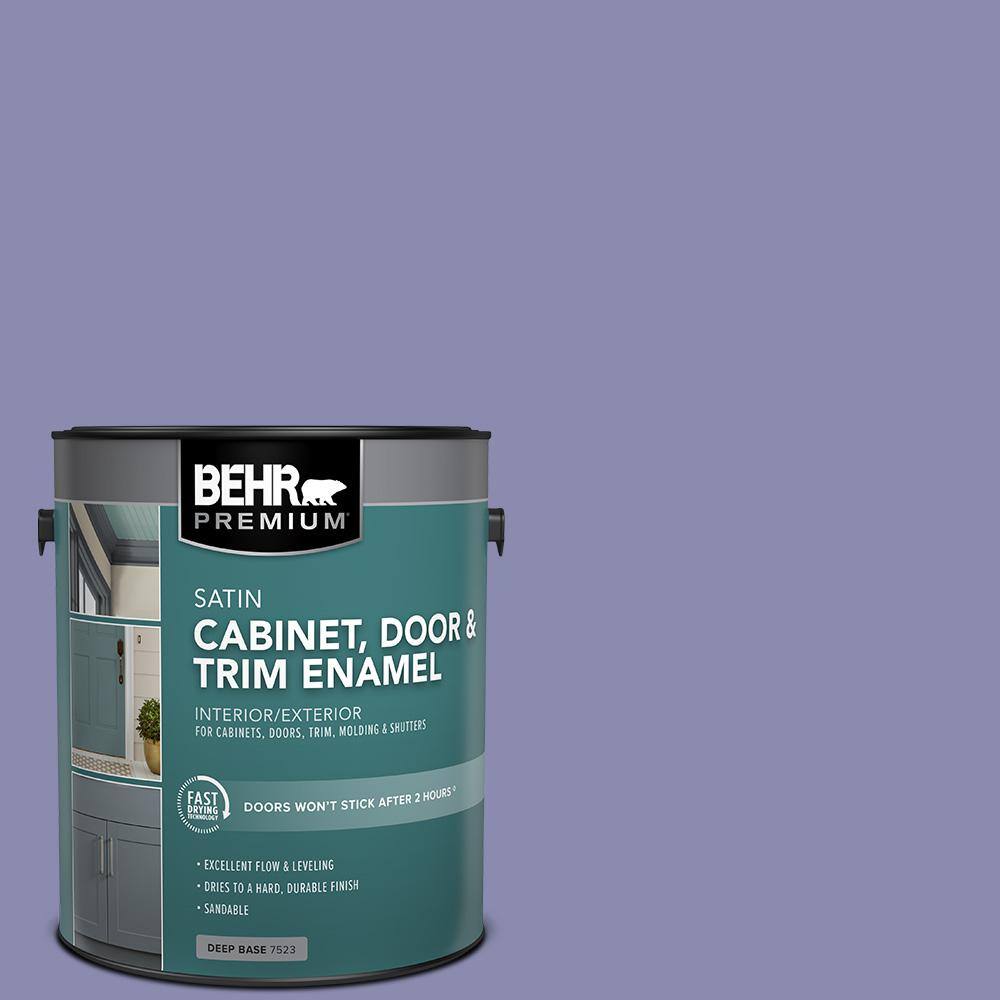 1 gal. #M550-5 Violet Aura Satin Enamel Interior/Exterior Cabinet, Door & Trim Paint price history on PriceWatchPro