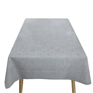The Folding Table Cloth 6 ft. Table Cloth Made for Folding Tables Natural  3072NAT - The Home Depot