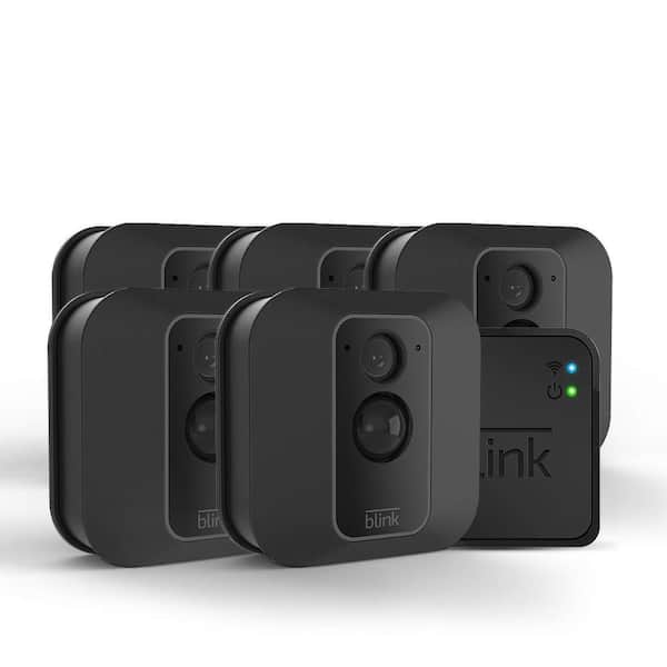 Blink XT2 5-Camera Indoor/Outdoor Wireless 1080p Surveillance System - Black
