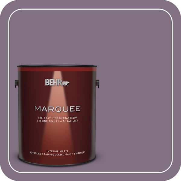 BEHR MARQUEE 1 gal. Home Decorators Collection #HDC-SP14-9 Decorative Iris Matte Interior Paint & Primer