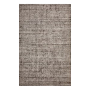 Ashton Contemporary Modern Fawn 9 ft. x 12 ft. Hand-Knotted Area Rug
