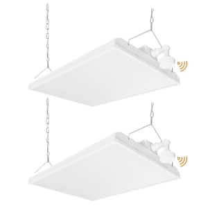2 ft. 800-Watt Equivalent Integrated LED Dimmable High Bay Light with Motion Sensor, up to 28,350-Lumens, 5000K (2-Pack)