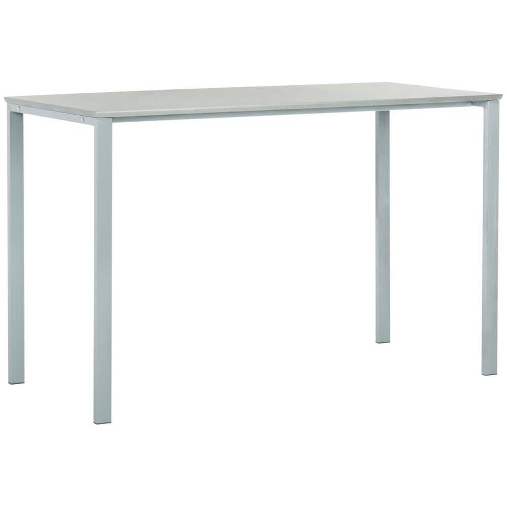 Dalit 47" Gray Wood Writing Desk