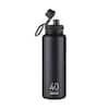 Takeya Originals 40 oz. Fire Stainless Steel with Spout Water Bottle ...