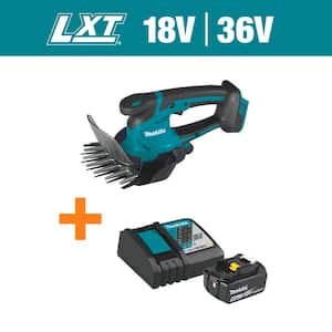 LXT 18V Lithium-Ion Cordless Grass Shear with 18V 4.0Ah LXT Lithium-Ion Battery and Charger Starter Pack