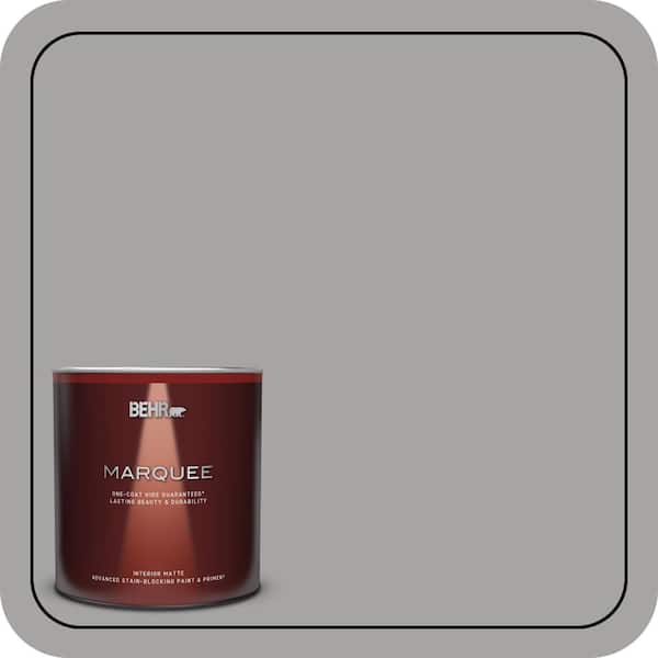 BEHR MARQUEE 1 qt. #PPU26-07 Smokey Wings Matte Interior Paint & Primer
