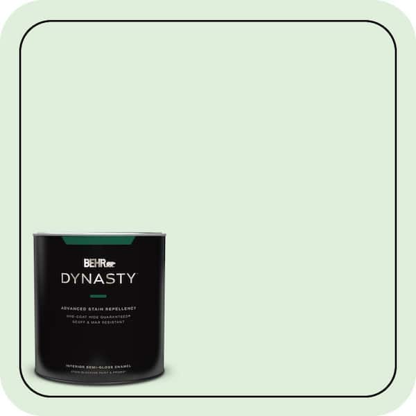 1 qt. #450C-2 Breath of Spring Semi-Gloss Enamel Interior Stain-Blocking Paint & Primer