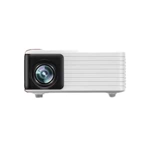 800 x 480 LC500 169 in. Portable HD 1080p Mini Projector with 60 Lumens