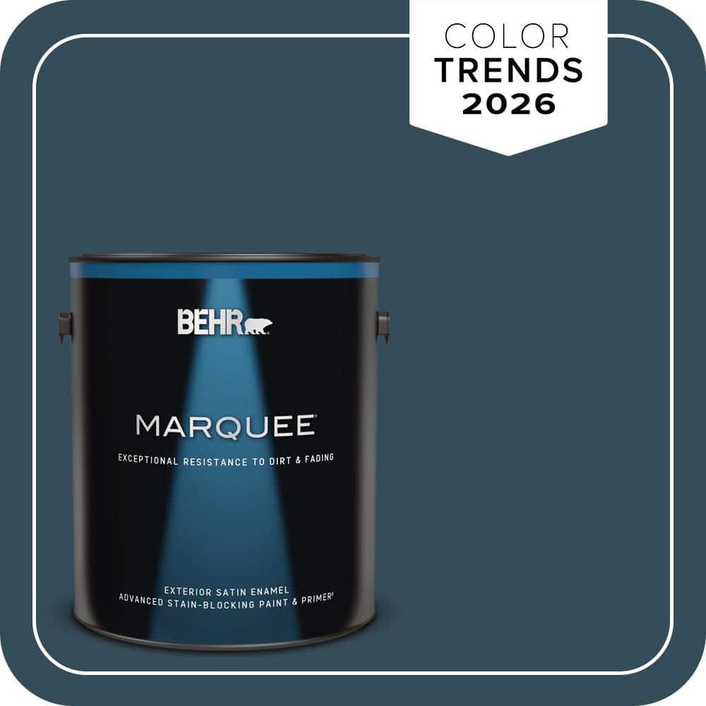 1 gal. Home Decorators Collection #HDC-CL-28 Nocturne Blue Satin Enamel Exterior Paint & Primer price history on PriceWatchPro