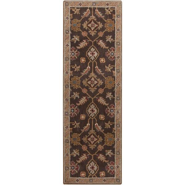 Artistic Weavers Epictus Chocolate 3 ft. x 12 ft. Indoor Runner Rug