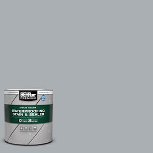 1 qt. #N500-3 Tin Foil Solid Color Waterproofing Exterior Wood Stain and Sealer
