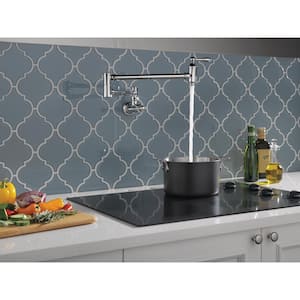 Traditional Wall-Mounted Potfiller in Chrome