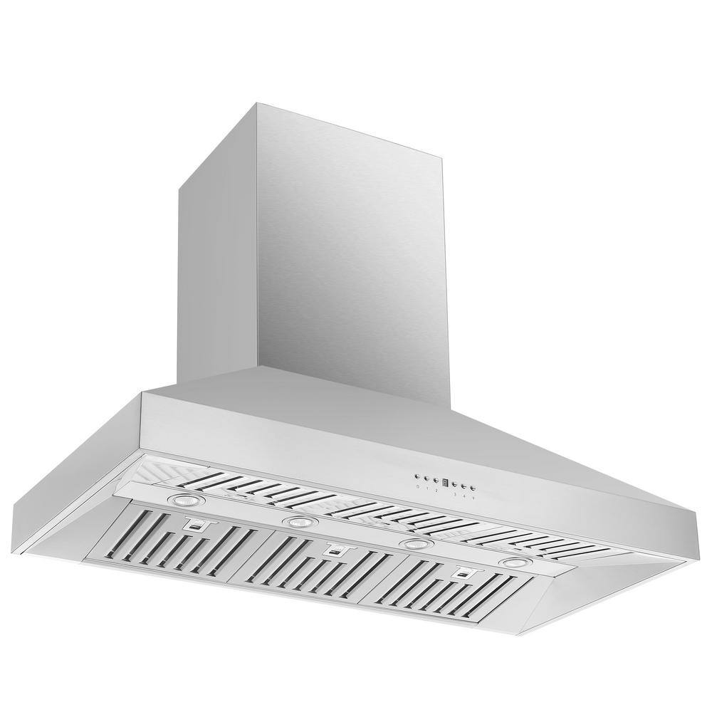 Orvieto 48-Inch Stainless Steel Wall Mounted Range Hood