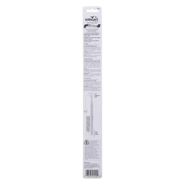 Wright Products Zinc Adjustable Door Spring V16 - The Home Depot