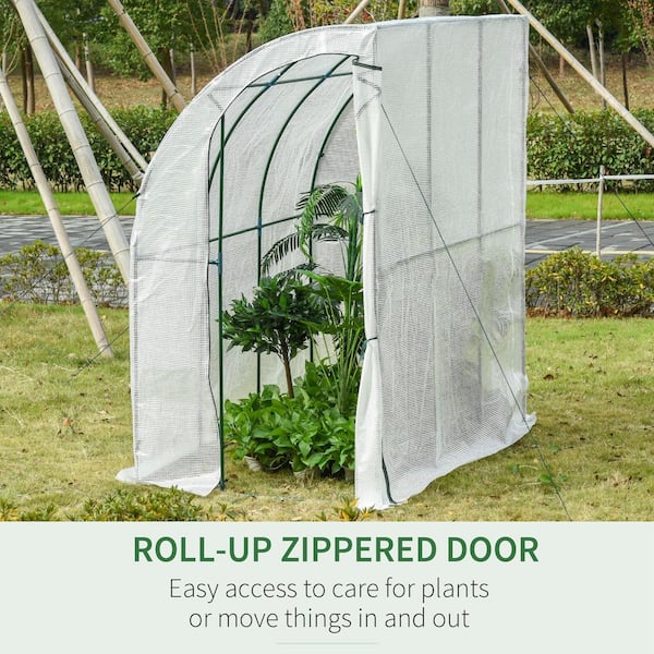 Outsunny 20' x 10' x 7' Freestanding High Tunnel Walk-In Garden