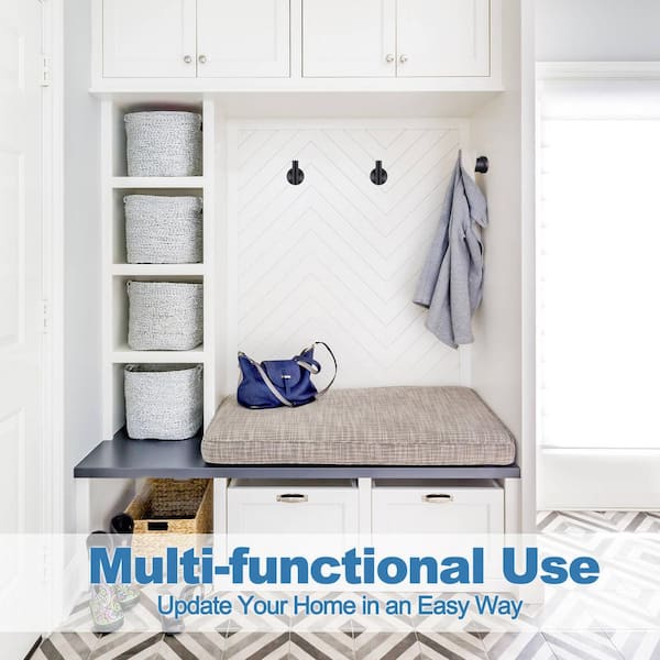 Single Robe Hook in Stainless Steel Oil Rubbed Bronze 2 Pack