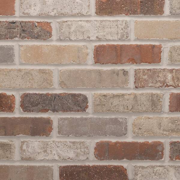 Old Mill Brick 2.25 In. X 7.625 In. X 0.5 In. Cobblestone Thin Brick 