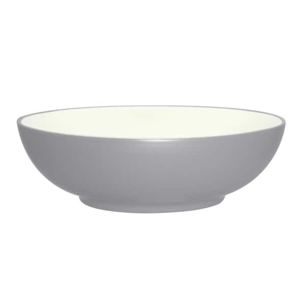 Noritake Colorwave Slate Grey Stoneware Round Vegetable Bowl 9-1/2 in ...