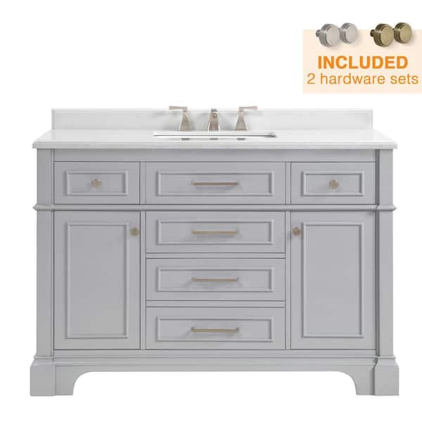 Home Decorators Collection Melpark 48, Home Depot 48 Bath Vanity With Top
