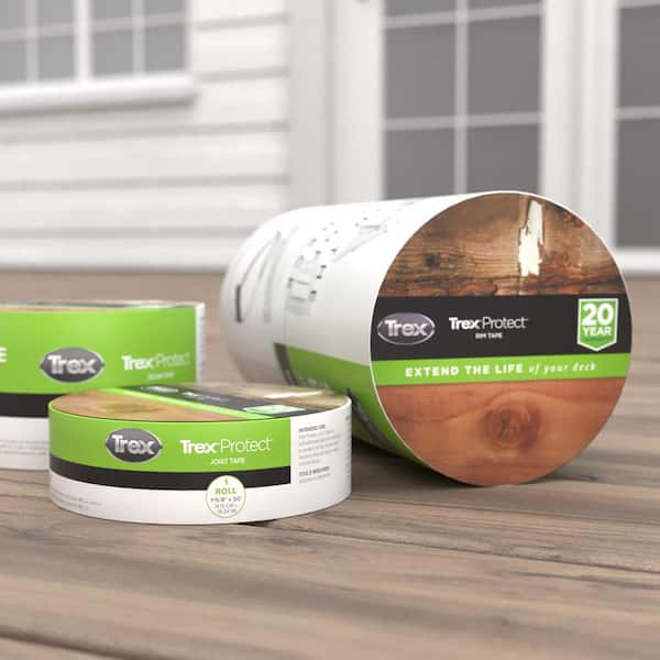 Trex 11 in. x 50 ft. Rim Tape Self-Adhesive Butyl Tape