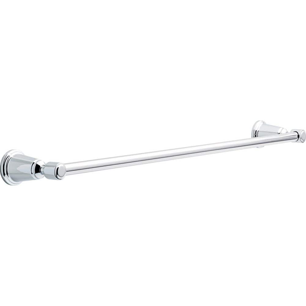 Foundations Design Series 24 in. Wall Mounted Towel Bar Bath Hardware Accessory in Polished Chrome price history on PriceWatchPro