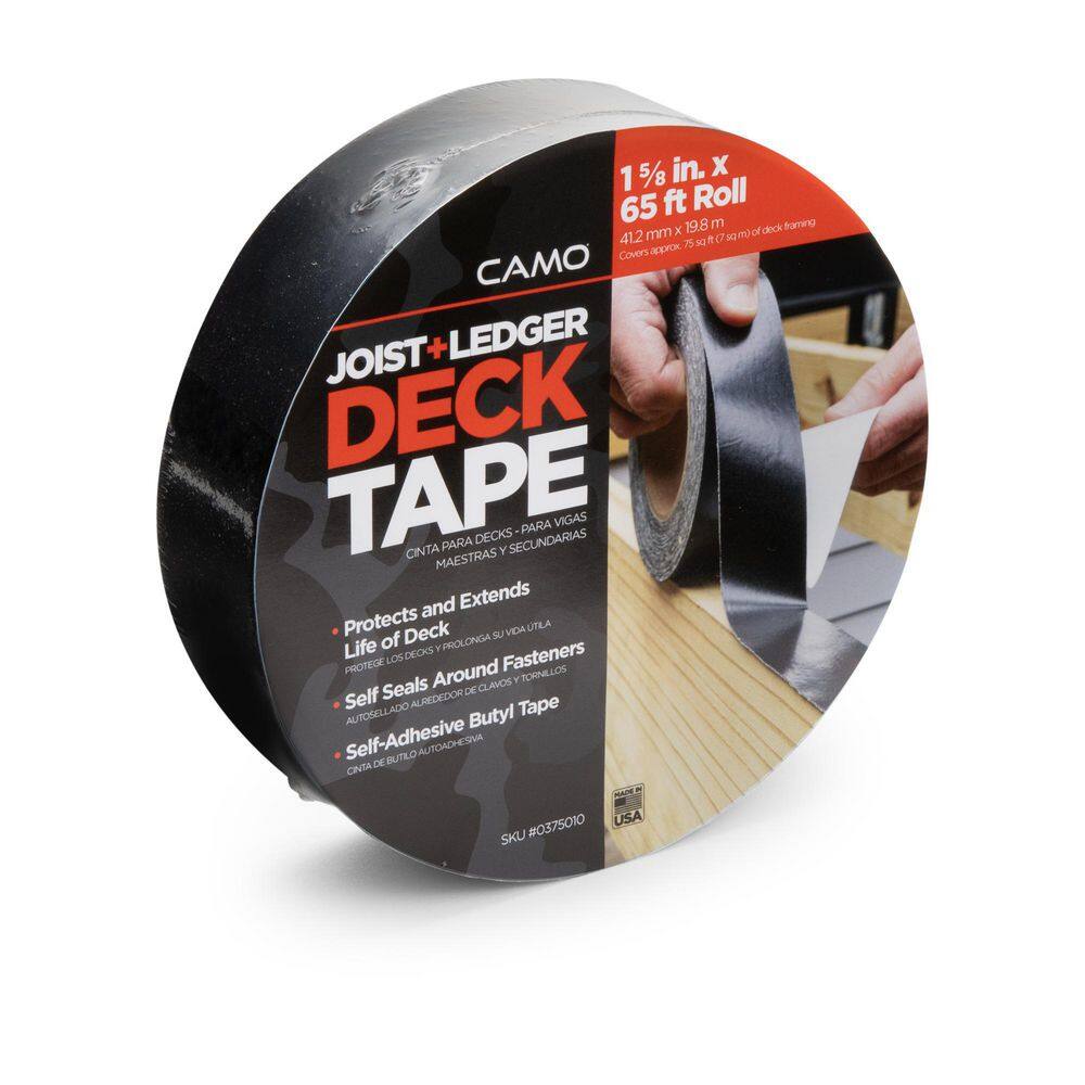 CAMO 1-5/8 in. x 65 ft. Joist Plus Ledger Deck Tape 375010 - The Home Depot