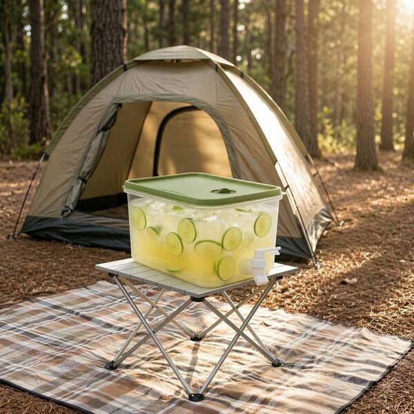 KHKFY Beverage Serveware Plastic Polypropylene 1.19 Gal. Leak