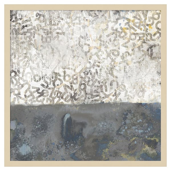 Amanti Art Almost There IV by Laura Gibson 25 in. W x 25 in. H. Wood Framed Wall Art Print Framed in Brown