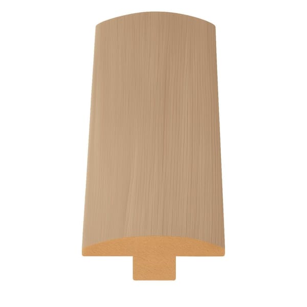 ASPEN FLOORING Dormer European White Oak 1/2 in. T x 2 in. W x 78 in. L Not Waterproof T-Mold Hardwood Trim