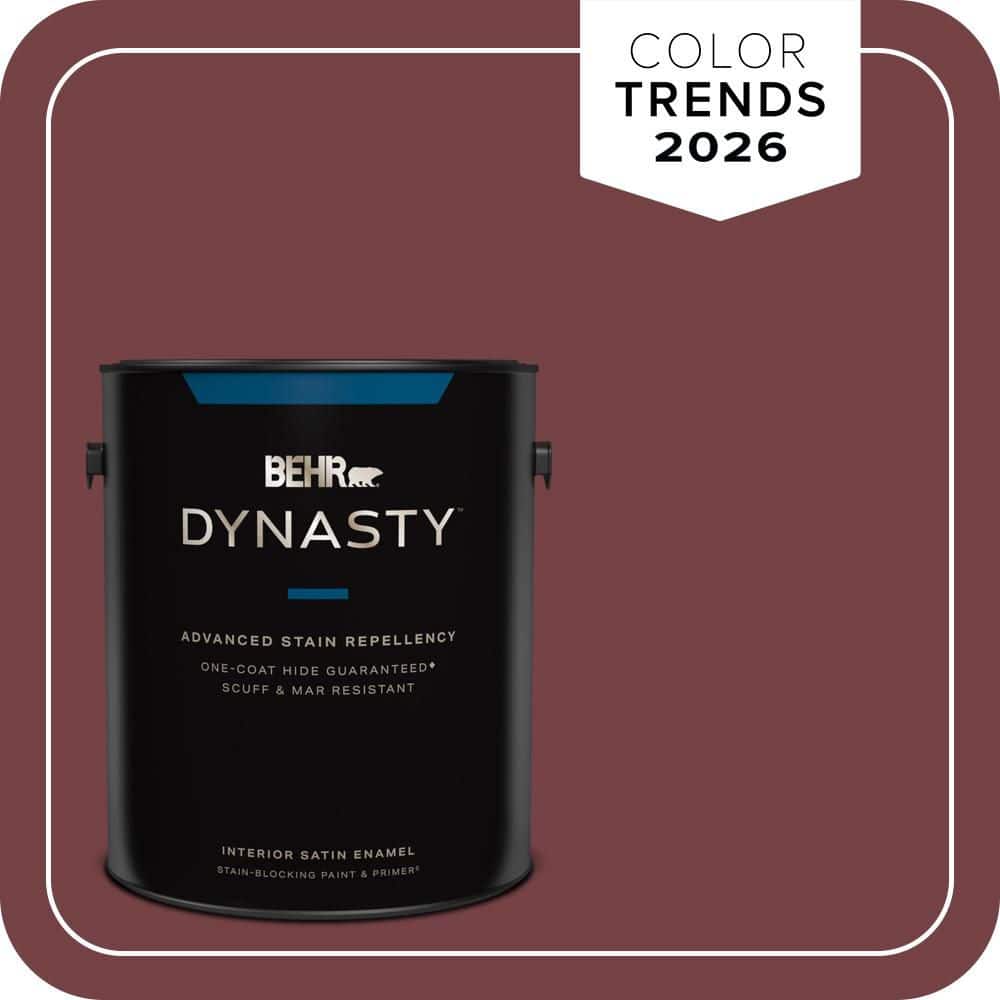1 gal. #MQ1-15 Rumors One-Coat Hide Satin Enamel Interior Stain-Blocking Paint & Primer price history on PriceWatchPro