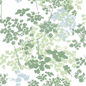 28.18 sq. ft. Queen Anne'S Lace Peel and Stick Wallpaper