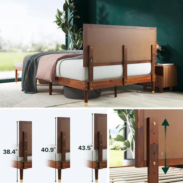 raymond wood platform bed frame