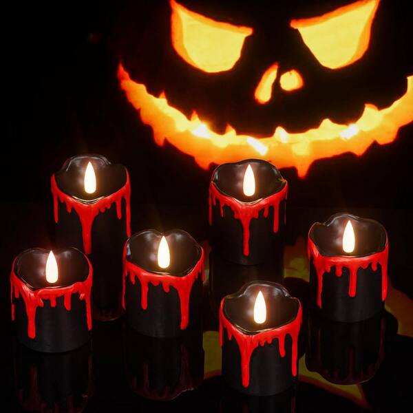 12 LED Flameless Votive Candles, Realistic Warm White Led Candle